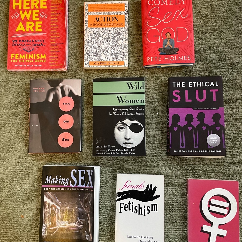 Books (see description)